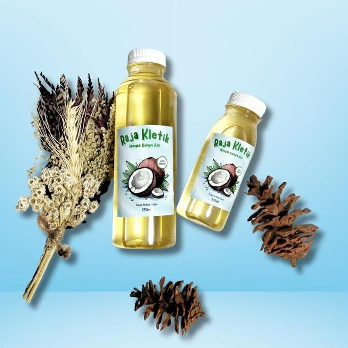 

JH8 Raja Kletik - Minyak Kelapa Asli 100% Murni - Pilihan Ukuran 100ml, 250ml, 500ml, & 1Liter Bahan Masakan