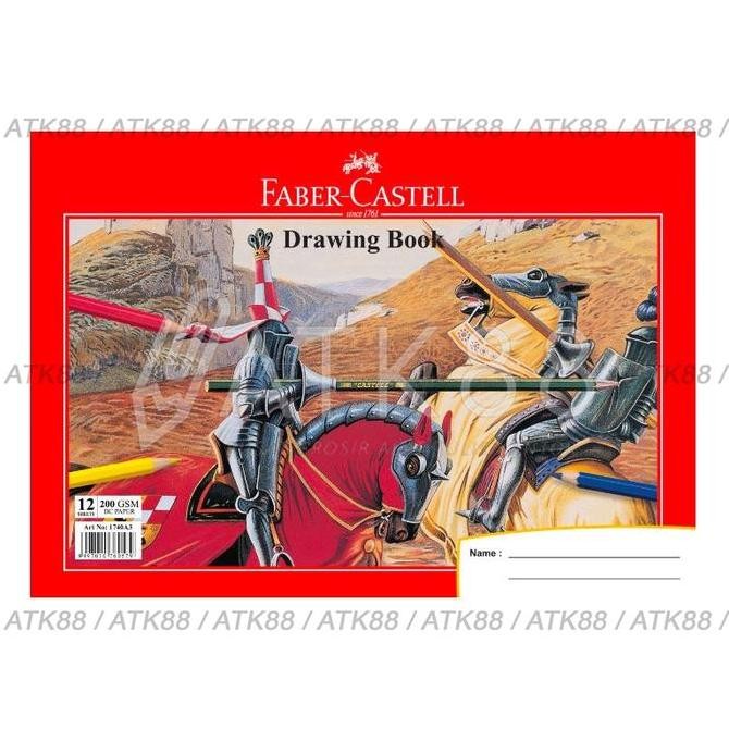 

Sale Faber Castell Art Sketch Pad Drawing Book A3