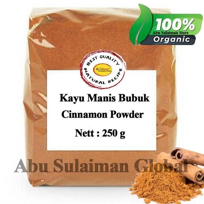 

JH8 Cinnamon Powder Premium / Kayu Manis Bubuk Premium 250 G