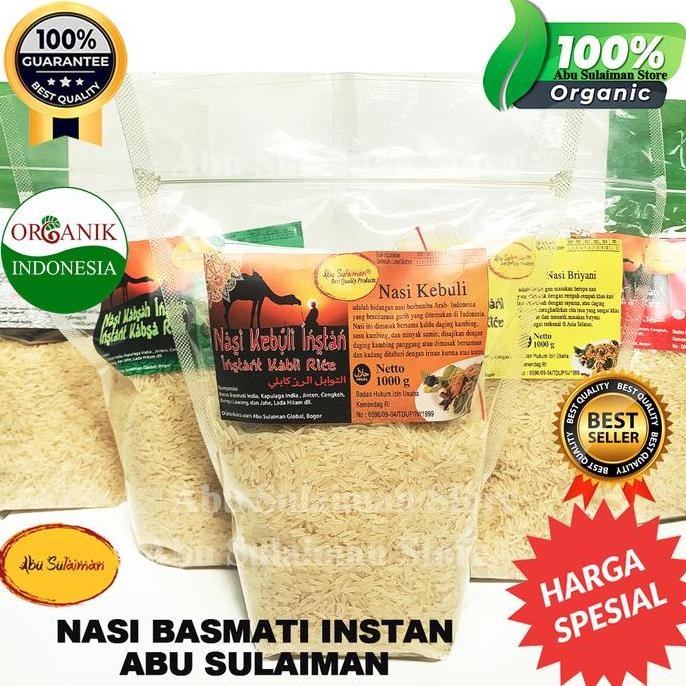 

JH8 Beras Basmati & Bumbu Biryani Abu Sulaiman 1 KG Gratis Bombay & Kismis