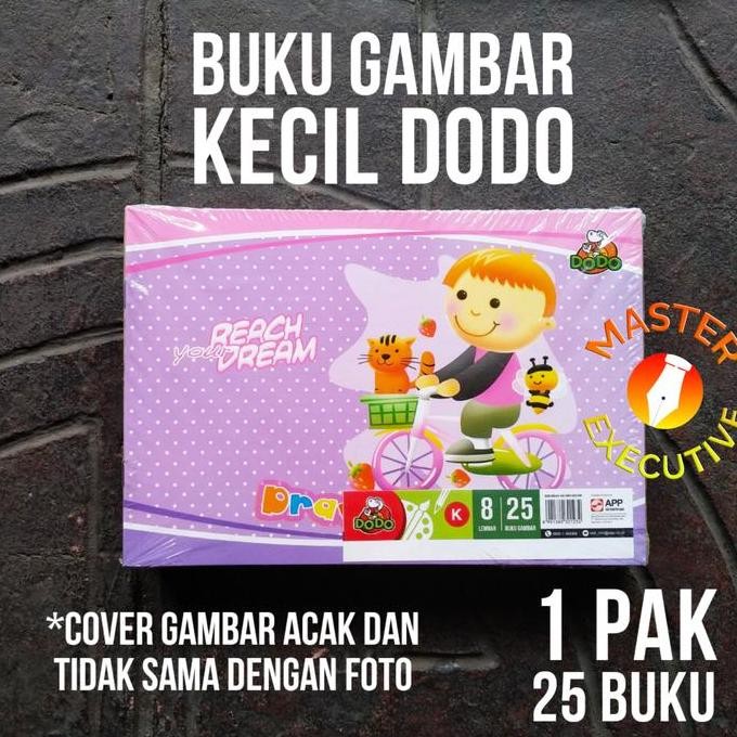 

Sale [Pak - 25 Buku] Dodo Buku Gambar Kecil / Drawing Book Menggambar