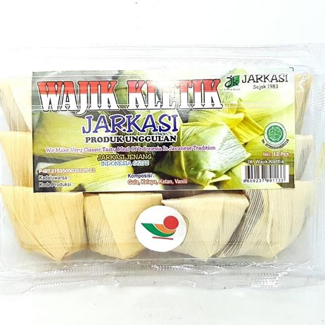 

monggo] JARKASI WAJIK KLETIK ISI 12pcs | JENANG KLETHIK KLOBOT HALAL MUI KETAN