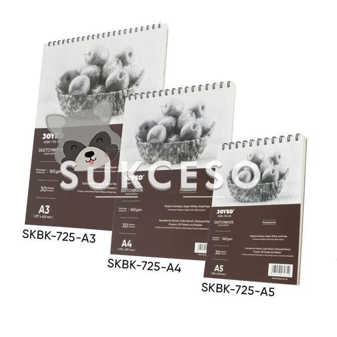 

Sale Joyko Sketch Book Skbk-725 / Buku Sketsa Gambar Ukuran A3 A4 A5