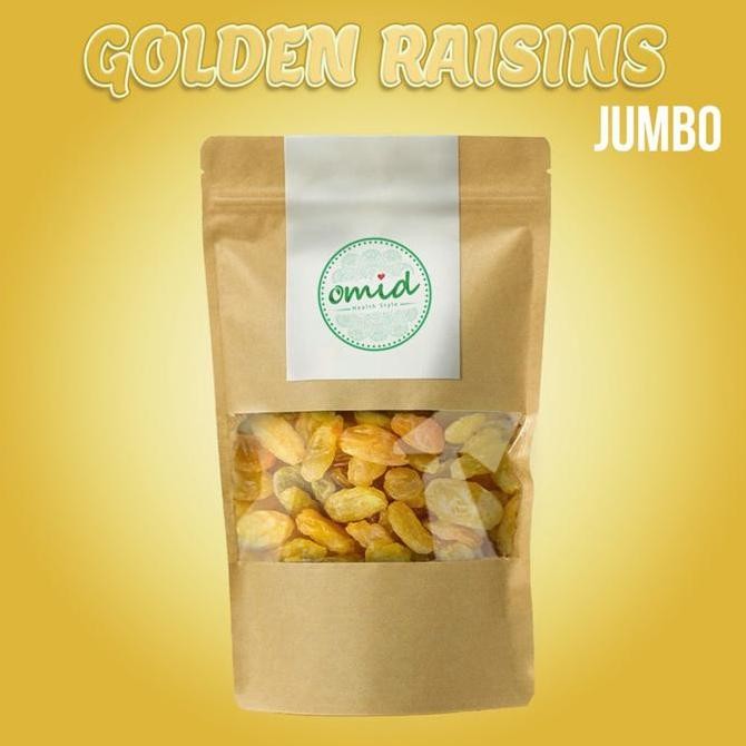 

TERSEDIA Golden Raisin Jumbo (Kismis Kuning Besar / Jumbo) 500gr
