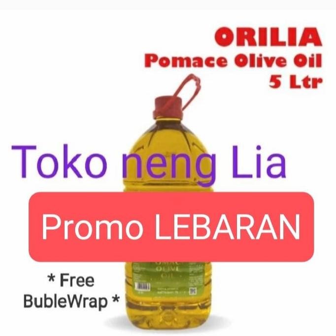 

JH8 Orilia Pomace Olive Oil 5 Liter/Minyak Zaitun 5l ORI