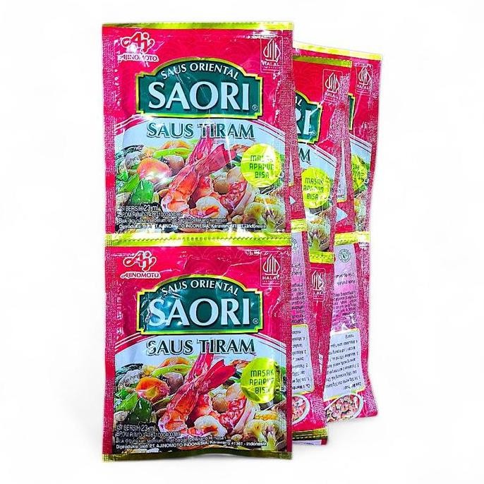 

JH8 [BELI BANYAK LEBIH MURAH] Jangan Remehin: SAORI SAUS TIRAM SACHET 22 ML Saus Serbaguna Rasa Oriental yang Bikin Masakan Auto Naik Level!