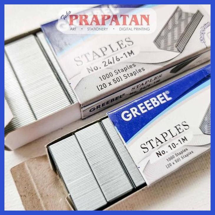 

( SEKOLAH / LUKIS ) SALE ISI STAPLES GREEBEL | REFILL STAPLER (SENI / MENGGAMBAR / ART / KERAJINAN ) SIAP KIRIM