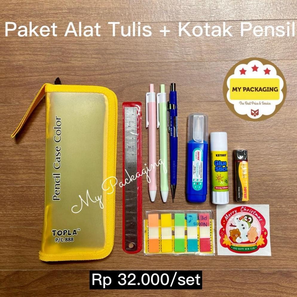 

Kuke Paket Alat Tulis Anak Sekolah Stationery - Sd Smp Sma Kuliah Kantor / Hampers Natal / Barang Unik Dan Lucu Untuk Sekolah Dfg-88