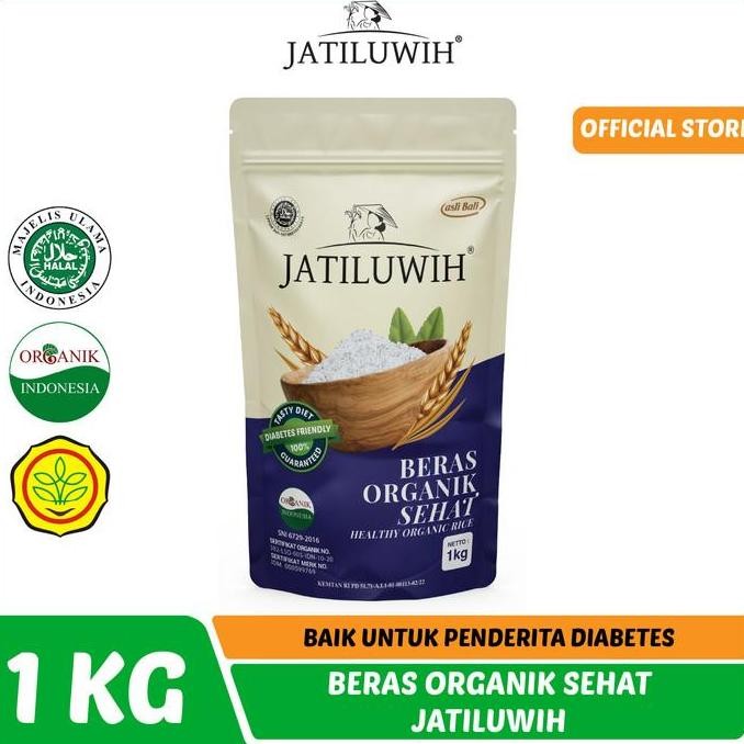 

(Expert) Beras Diabetes Organik Jatiluwih 1kg / Beras Sehat Organik Jatiluwih