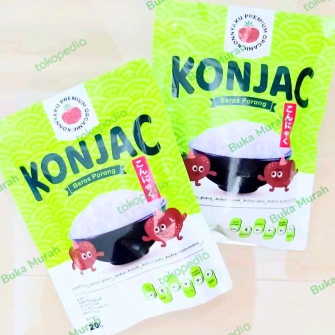 

(Expert) Beras putih shirataki Konjac Rice 200gr diet bebas gluten