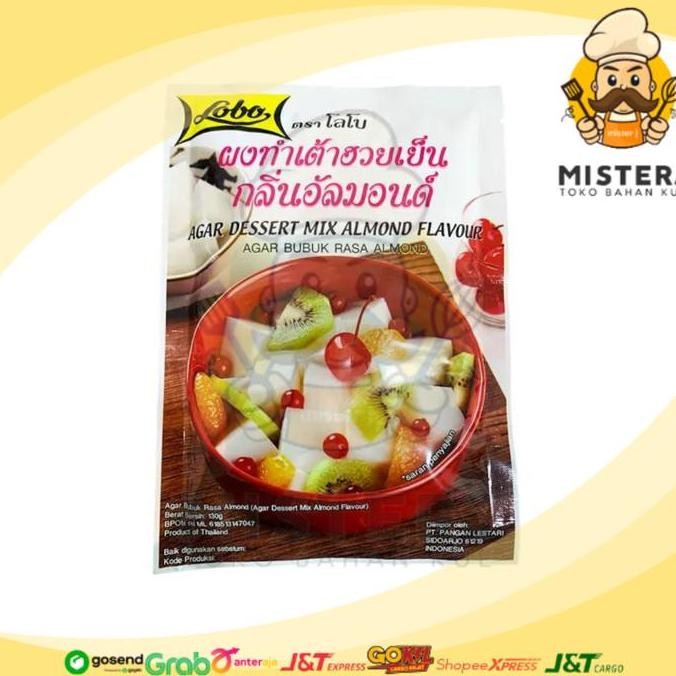 

(Expert) Bubuk Puding Agar Dessert Mix Rasa Almond Mr.food 137gram