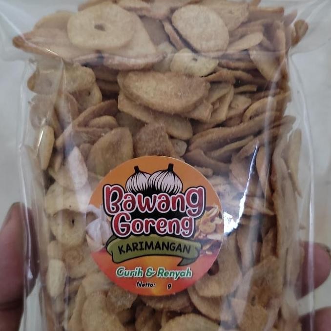 

JH8 bawang putih goreng 200 gram kemasan pouch