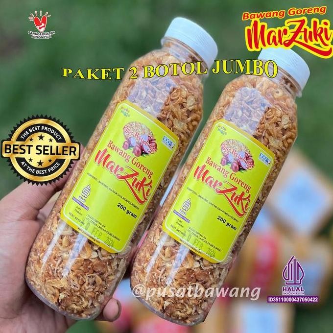 

JH8 Bawang goreng asli - bawang goreng probolinggo botol jumbo
