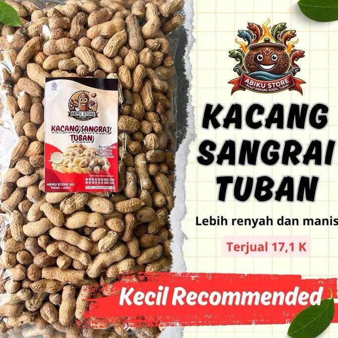 

JH8 Kacang Sangrai Tuban 1 KG Extra Pilihan