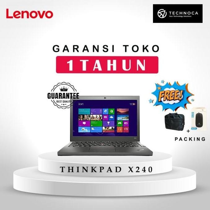 (Expert) LAPTOP LENOVO THINKPAD X240 CI5/GEN4/4GB/8GB/500GB BACKLIT SECOND