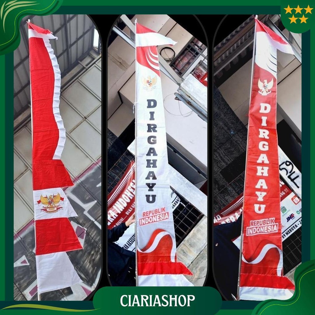 Umbul Umbul 3 Meter Dan Umbul Umbul Dirgahayu Promo