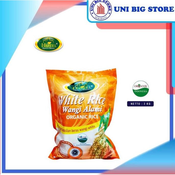 

(Expert) HOTEL Beras Pandan Wangi Putih Organic 2 kg White Rice