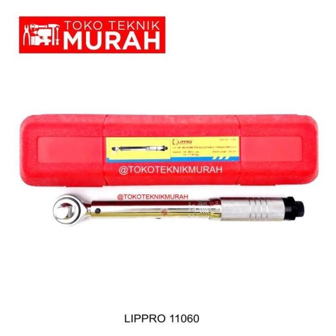 [Expert] Lippro Kunci Momen - Micrometer Adjustable Torque Wrench 11060