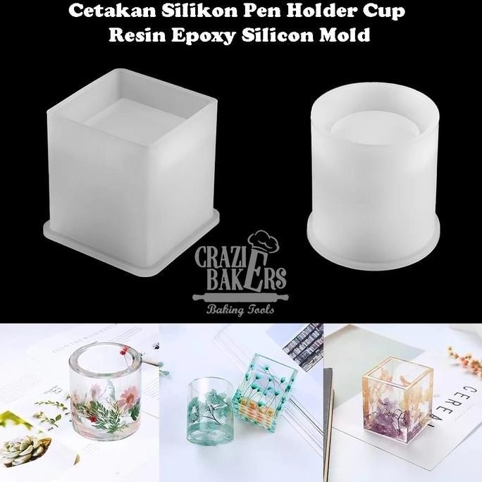 

Murah Cetakan Silikon Pen Holder Cup Resin Epoxy Silicon Mold