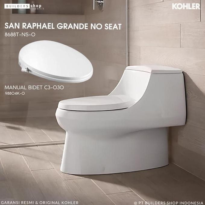 Kohler - San Raphael Grande Toilet/Closet With Manual Bidet Seat