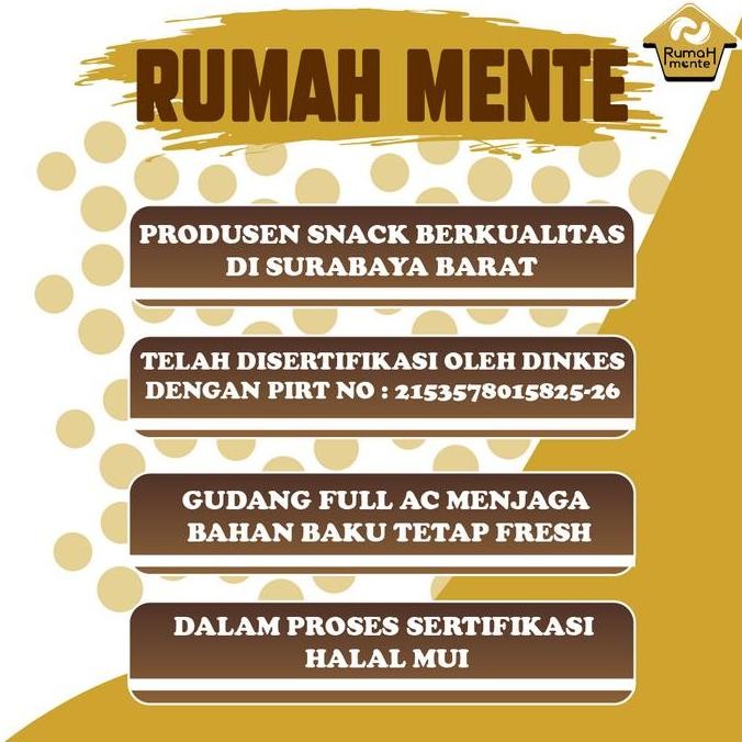 

500Gr Mente Utuh Roasted Oven Rasa Asin Gurih