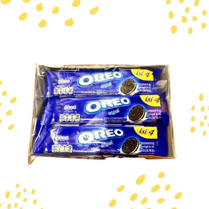 

Oreo 1 BOX Biskuit Coklat Vanila Original 38gr