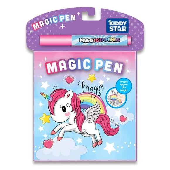 

Toys Kingdom Kiddy Star Magic Book Unicorn Seni Gambar Buku Mewarnai Anak Kids Colng Book Magic Pen Colouring Book