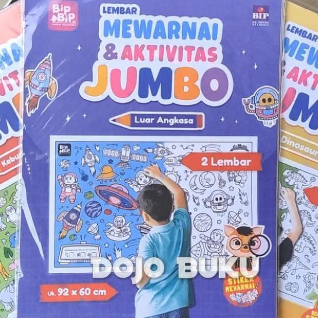 

Buku Lembar Mewarnai Aktivitas Jumbo By Bip