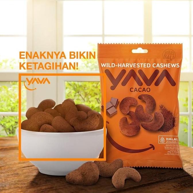

Kacang Mente Panggang ( Mede / Roasted Cashew ) 35g - Yava By East Bali Cashews
