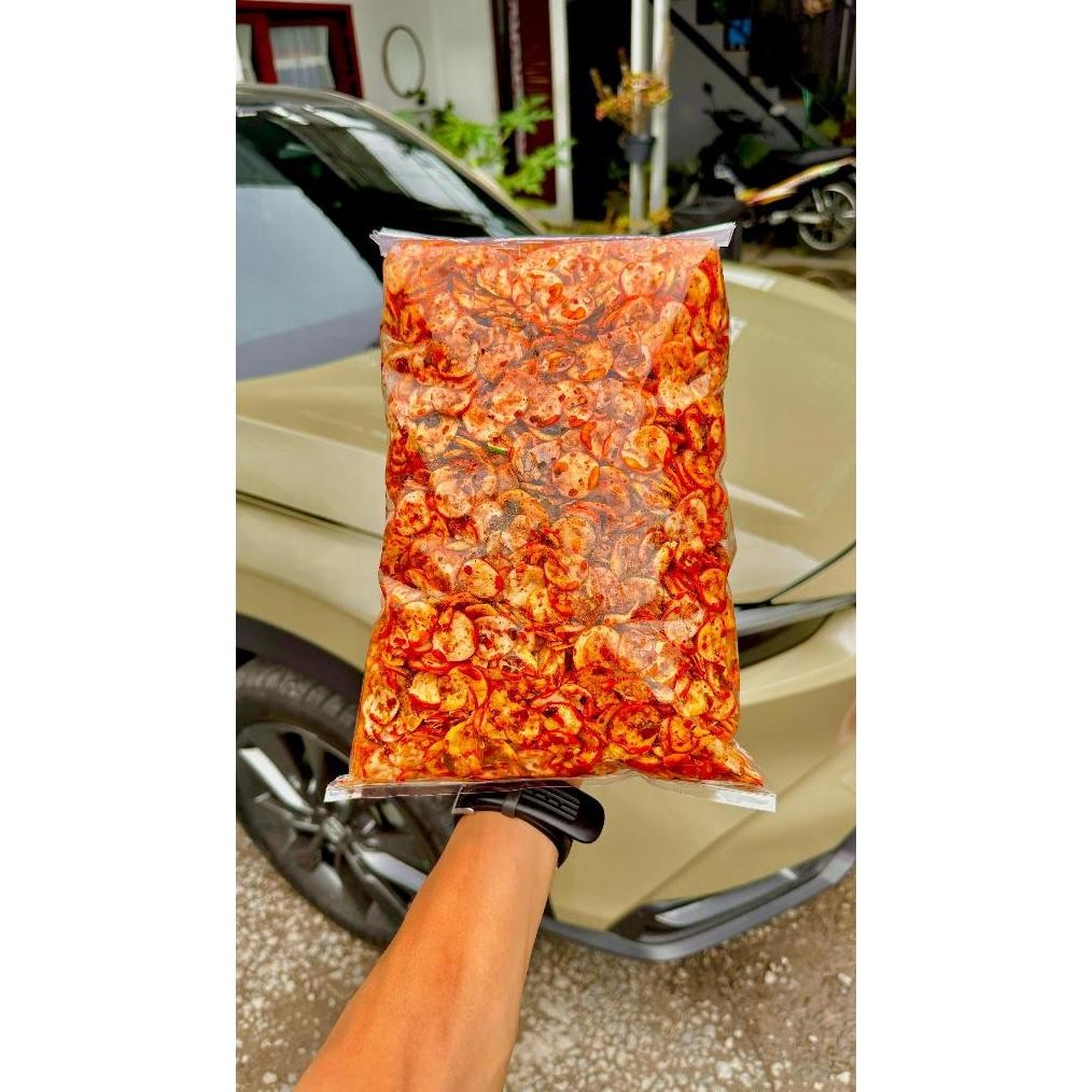 

ID | SEBRING KERUPUK BAWANG 500GR BUMBU PEDAS GURIH