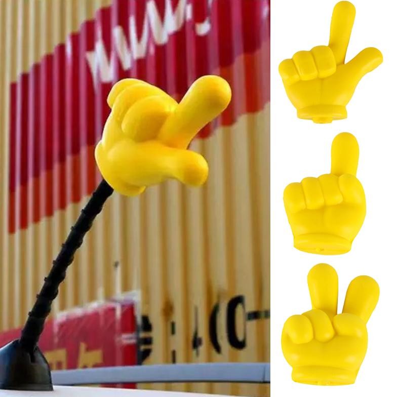 Mainan Antena Mobil Boneka Aksesoris Mobil Bola Antena Mobil Boneka Antena Mobil Happy Ball Antena L