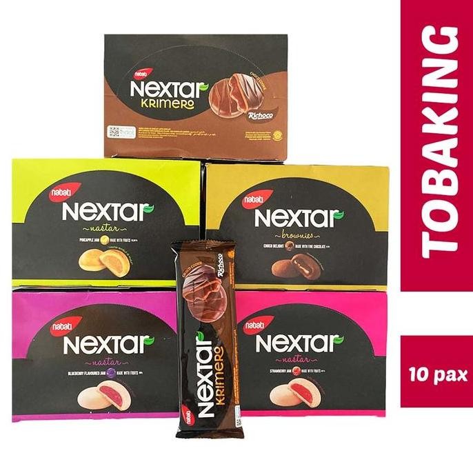 

Biskuit Nextar Nabati Brownies Cokelat Nanas Coklat Pineapple 400g