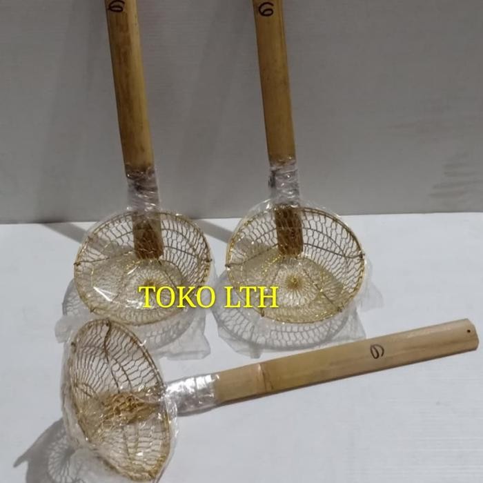 SARINGAN MIE AYAM 6" / SEROK MIE KUNINGAN 6"