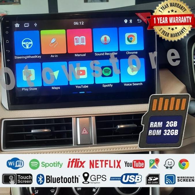 * Head Unit / Tv Mobil / Android Mobil Khusus Mitsubishi Xpander 10 Inch *