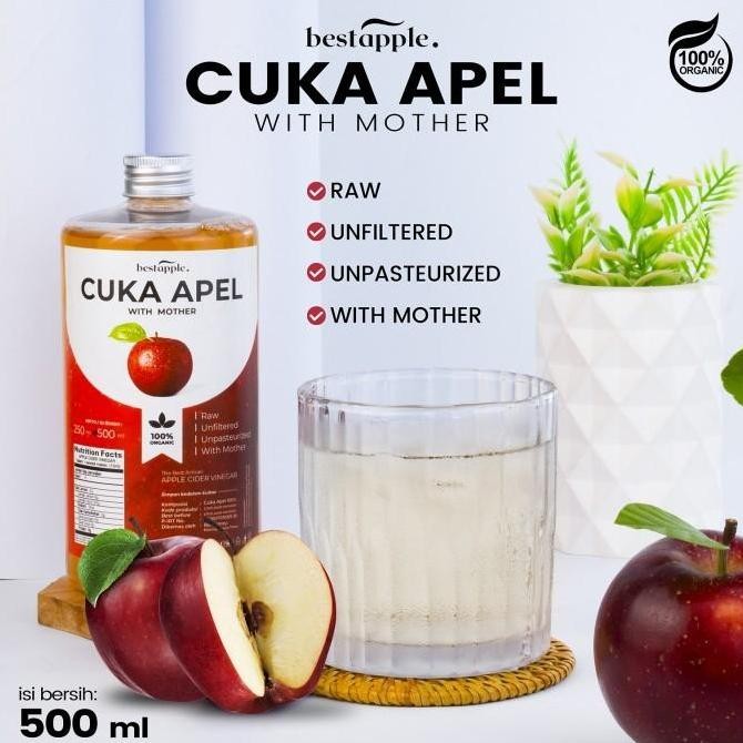 

JH8 Cuka Apel Original - Diet Detoks - Apple Cider Vinegar - 500 ML