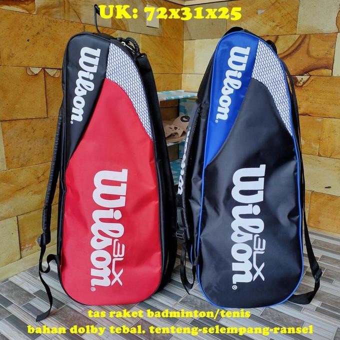 [sportshop] tas raket tenis badminton wilson
