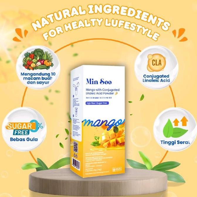 

JH8 3 BOXFIBER DRINK JUS MANGO MINUMAN SERBUK RASA MANGGA