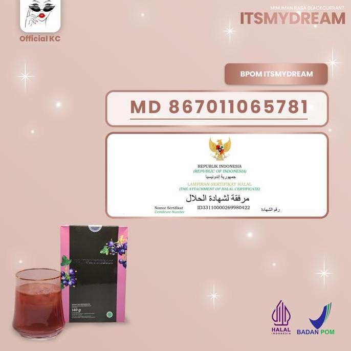 

JH8 ETALASE KHUSUS KC ITSMYDREAM tanpa KAPSUL isi 30 SACHET