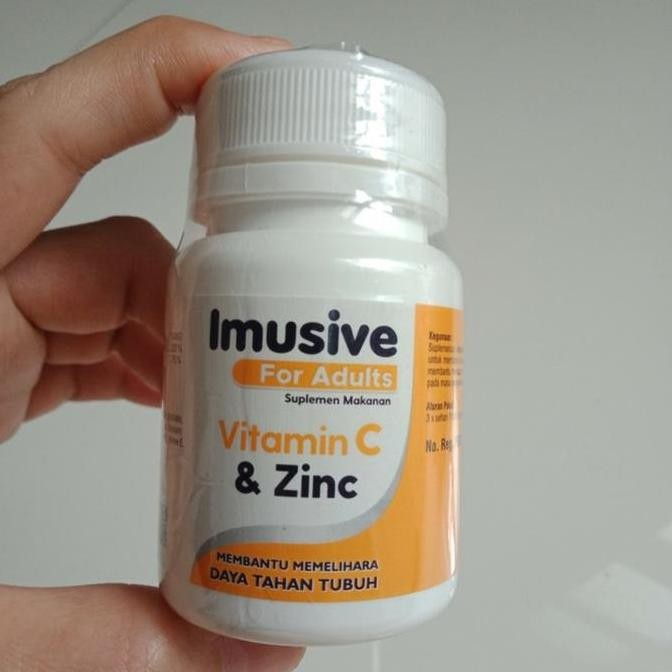 <<<<<] Imusive Vitamin C + Zinc 60 Tablet