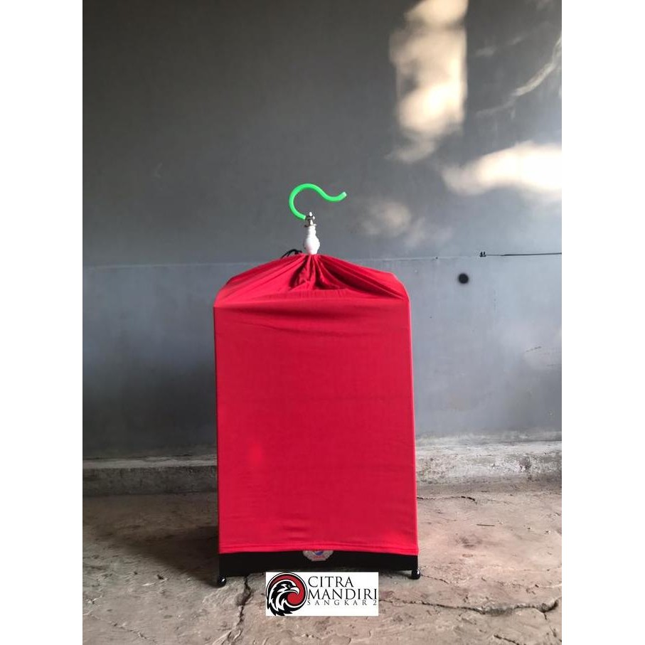 Krodong Sangkar Kandang Burung Kotak No 1 2 3 Bahan Kaos PE Tebal