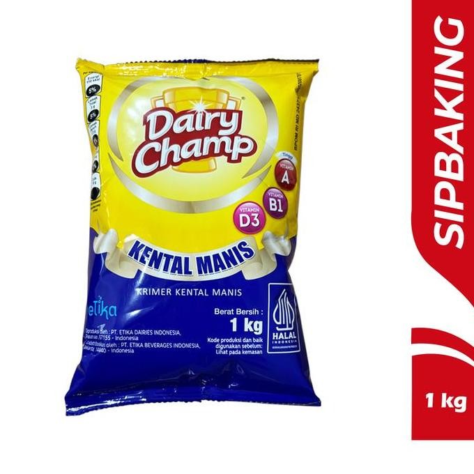 

JH8 Dairy Champ 1 kg Krimer Kental Manis HALAL