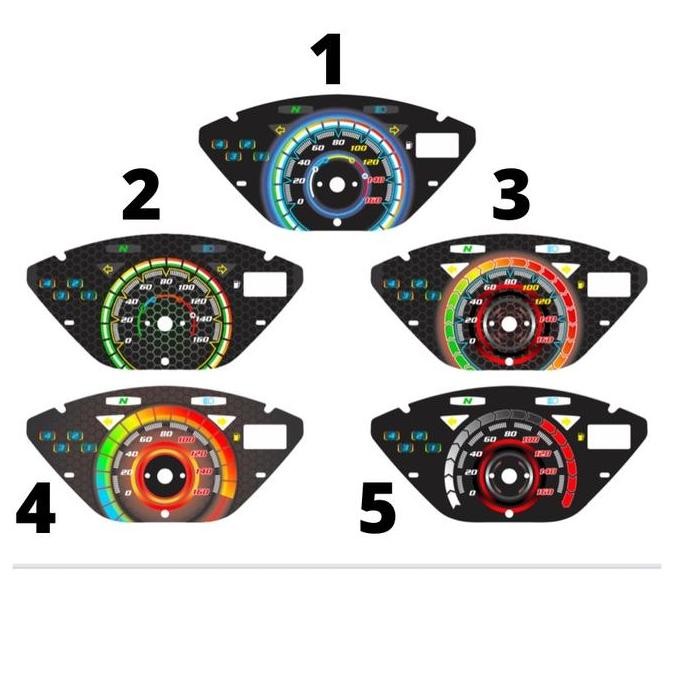 custome panel speedometer Honda supra x 125 MURAH