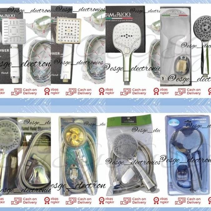 Open DS] SET SHOWER MANDI SET HAND SHOWER TERMURAH SET SHOWER KAMAR MANDI WC