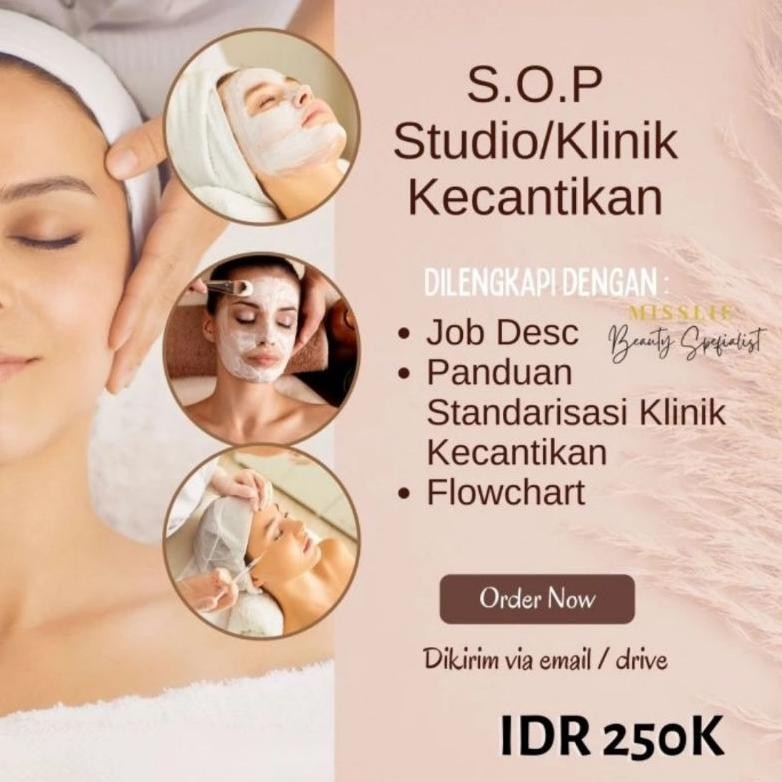 

SOP KLINIK KECANTIKAN BY MISSLIE / STEP FACIAL HYDRA PEEL / BASIC TENTANG KULIT / JAPANESE HEAD SPA. GARANSI DiM