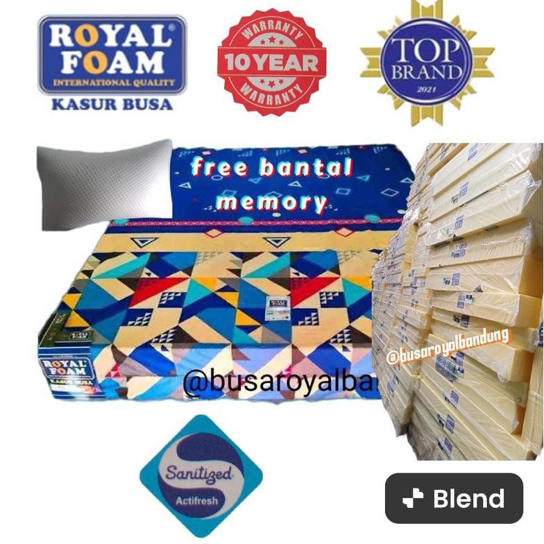 160x200x20 Kasur Busa Royal Foam Kasur Anti Kempes Kasur Royal Ori Kasur Bergaransi AST