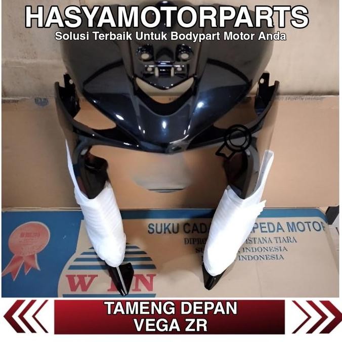 tameng panel body depan vega zr hitam body halus presisi RESTOCK!