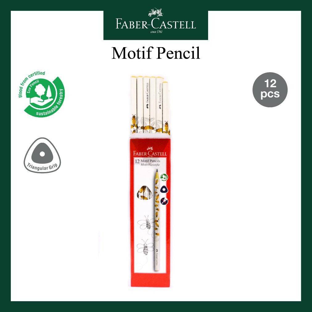 

Pensil 2B Motif Bee Faber Castell Pencil Original Per Box DiM