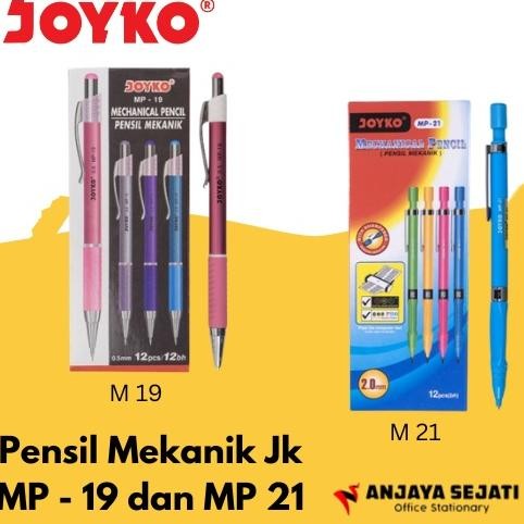 

Pensil Mekanik Joyko MP - 19 dan MP 21 | Perlusin (12pcs) DiM