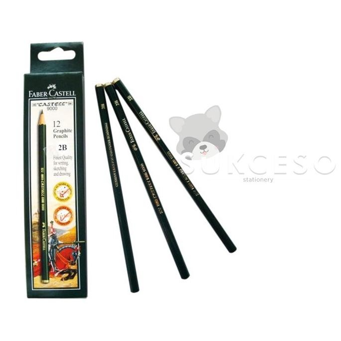 

Faber Castell Pensil 2B (DIJUAL LUSINAN) DiM