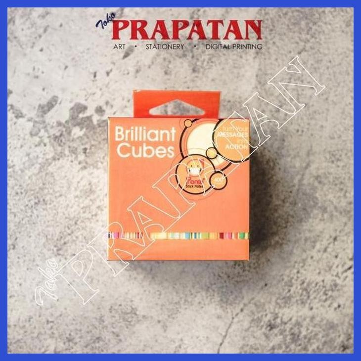 

( SEKOLAH / LUKIS ) COD PRONTO BRILLIANT CUBES / STICKY NOTES 75X75MM 400PCS (SENI / MENGGAMBAR / ART / KERAJINAN ) PACKING AMAN